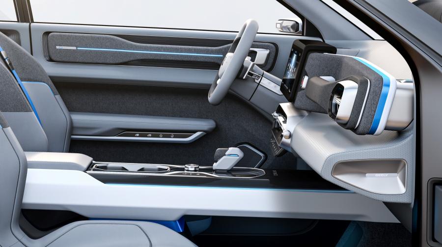 Интерьер Geely Icon Concept 2018 года  (фото 8 из 10)